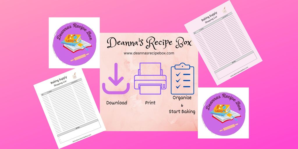 Printables for Bakers
